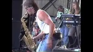 HYPERSAX, live on stage at the Donauinselfest in Vienna ,Austria 1992