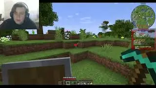 Строим дом и другие игроки. LunaCraft #2