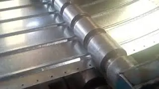 Rolado de chapa para silos.