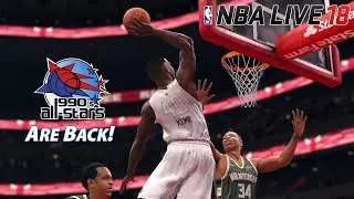 NBA Live 18 Ultimate Team: 90s All-Stars Are Back!