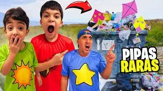 RESGATAMOS PIPAS RARAS COLORIDAS NO LIXO
