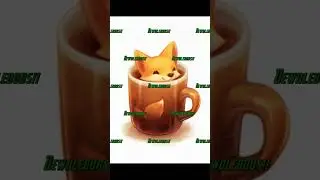 Cafeifrit #dewdlebobs #art #fox #coffee #coffeespirit