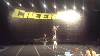 Starlets Cheerleading - Michael & Bri - Partner Stunt Senior Level 2 @ CheerCon Nationals 2012