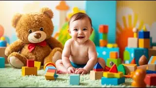🌙🐻 Sleepy Moon Bear for Kids | Calming Bedtime Nursery Rhyme 🎶✨