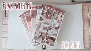 Plan With Me! | Scribble Prints Co Our Song