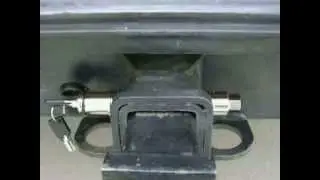 Silent Hitch Pin&reg; Locking Anti-Rattle Device