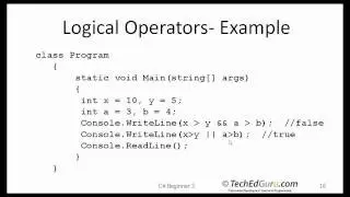 C# Beginner 3 - Variables, Data types, Assignment