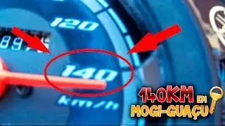 QUASE 150KM/H NA YBR - 1&ordm; DAILY VLOG / BINHHOO VIDEOS