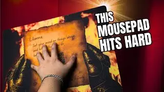 My Daughter&rsquo;s Glasspad is SICK | CLUSTRS Custom Glass Mousepad Review