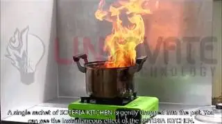 SOTERIA KITCHEN FIRE EXTINGUISHER - COOKING OIL FIRE