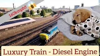 Luxury train journey | ASMR Sleep 😴 relaxation video | Train simulator