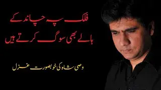 فلک پہ چاند کے ہالے بھی سوگ کرتے ہیں