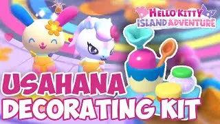 WHERE to find the Usahana's decoration kit ! Hello Kitty Island Adventure