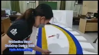 Graduation Stage Backdrop Design 2023