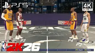 LeBron & Jordan vs Curry & Kobe | Ultimate Goat 2v2 Battle