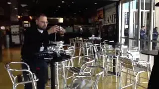KJ-97's Randy Carroll at San Antonio Stock Show & Rodeo