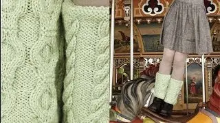 #23 High Boot Toppers, Vogue Knitting Holiday 2012