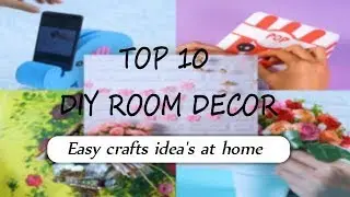 Top 10 2019 DIY Room Decor-Easy Crafts Ideas at Home (Do it yourself)