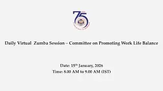 Virtual Zumba Session &ndash; Committee on Promoting Work Life Balance