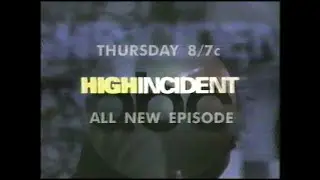 September 1996 ABC High Incident promo