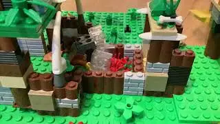 Lego Stop motion - Lego Adventures Moc - The green ruby