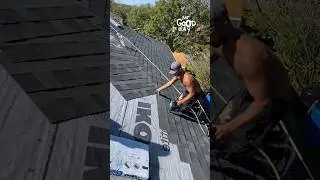 Why do American Roofs Use Thin Asphalt ? #shorts