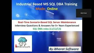 SQL Server Maintenance Plan &ndash; Top 10 Interview Questions for DBA (L1/L2/L3) Part-01 #sqldba