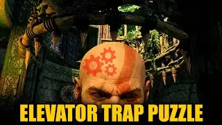How To Use The Elevator Cage Trap Puzzle In The Jungle - God of War Ragnarok Guide