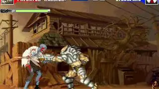 SS Random Mugen #4 Predator vs Zombies!