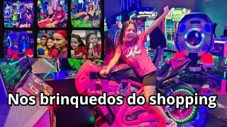 ARRUMA-SE COM O GRUPO DOS MINI ROSA PARA IR AO SHOPPING BRINCAR NOS BRINQUEDOS