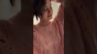 Sweater Calado Rosa