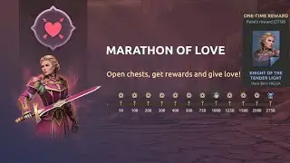 MARATHON OF LOVE 💘 Knight of the Tender Light - New Helga Skin ^ Shadow Fight 4 Arena