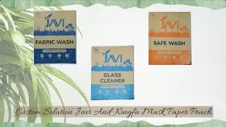Custom Pouching - Printing Solution | Javi and Kingfa Mask Pouch |  Manufacturer - MS Paper India