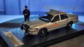 Rollin 1/64 Georgia State Patrol Ford Crown Victoria Police Interceptor