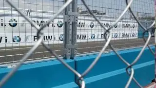 Formula E Brooklyn 2017. Mid-race action on 7/16/17