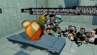 RELEASE THE FISH 4. AI sponge rehydrated clip