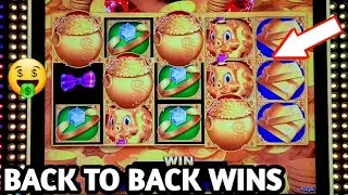 Rakin Bacon Slot Machine BACK TO BACK WINS @gamblewithpeach My New Favorite Slot Machine