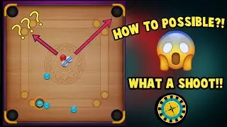 Carrom Pool indirect Game play 🥵 | What a shoot 😯 | Carrom Pool | How its possible | Rafinsgaming