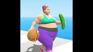Fat 2 Fit Gameplay #fat2fit#shorts #makeoverrun #mobilegame.