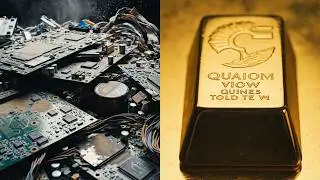 E-Waste to Cash: How This Factory Turns Scrap Into Millions (Gold Recovery)