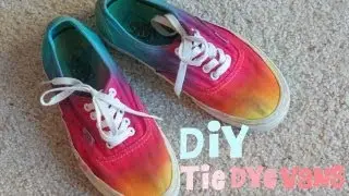 DIY: Tie Dye Vans!