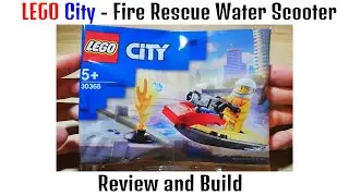LEGO City - Fire Rescue Water Scooter Polybag 2020 Review and Build