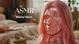 Hair Salon ASMR | Scissor Cutting & Hair Coloring Sounds