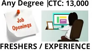 Chennai Jobs | 2020 | Trainee Engineer, Admin Coordinator Jobs 🤩