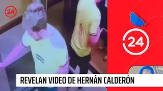 Revelan video de Hernán Calderón Argandoña tras apuñalar a su padre | 24 Horas TVN Chile