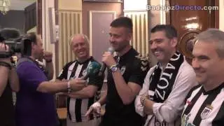 Celebración del Ascenso del CD Badajoz a Segunda B (Parte 1)