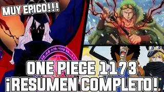 ONE PIECE CAPITULO 1173 (RESUMEN COMPLETO) | BROOK VS IM SAMA INICIA | EL TREMENDO HAKI DE ZORO