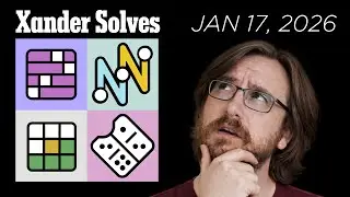 January 17th, 2026 | NYT Daily Puzzles | Connections | Strands | Wordle | Pips | Xander Solves