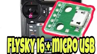 Flysky i6 modified micro USB [malay]