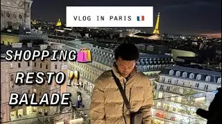 ASMR FR - VLOG À PARIS 2 🇫🇷 : SHOPPING, BALADE, RESTO 🛍🥂🚶🏾